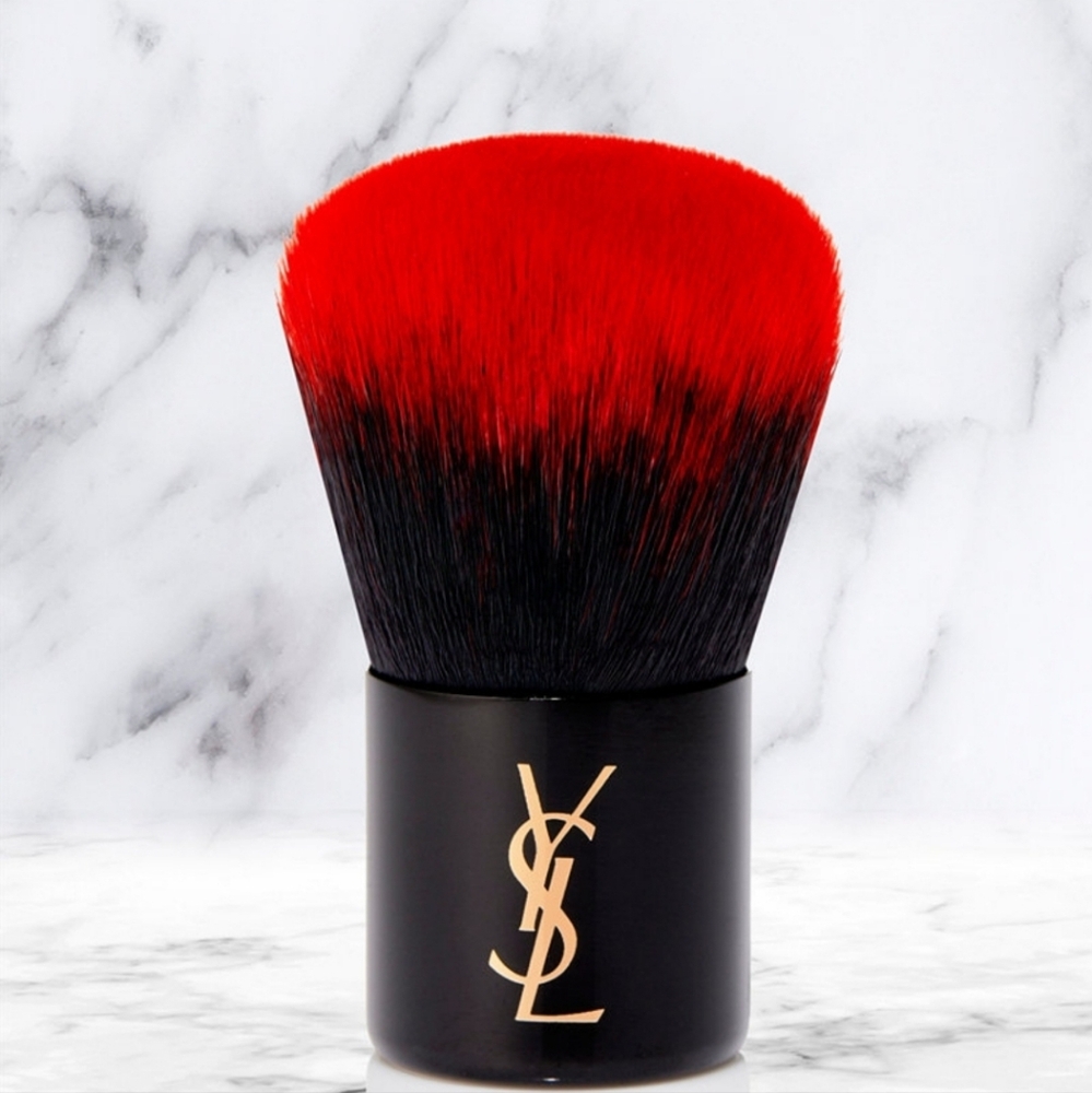 YSL Yves Saint Laurent Kabuki Brush NEW makeup foundation blush bronzer tool - Picture 2 of 6